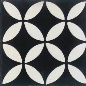 Geometrik Desenli Çini Karo